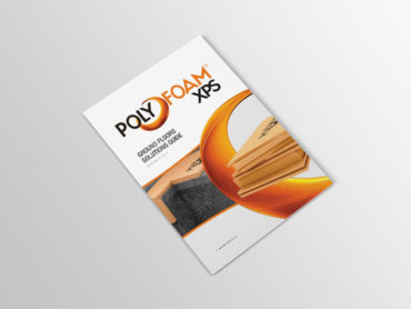 Ravatherm Polyfoam Solutions Guide Front Cover Brochure Design